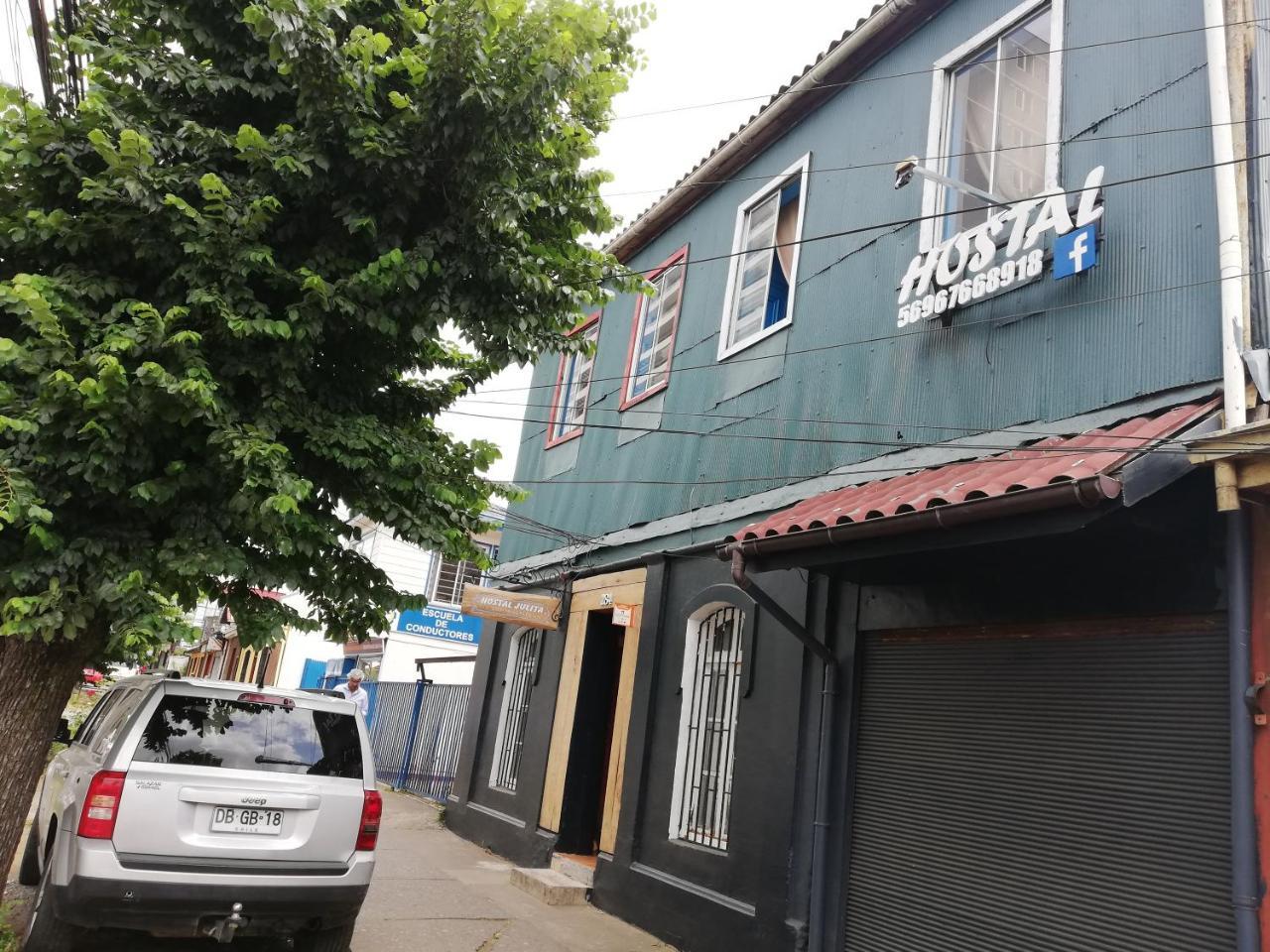 Hostal La Casona Los Ángeles Kültér fotó